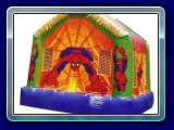 Spiderman Jump House - This 13' X 13' Spider-man Jump is just right for that youngster up to 11 yrs. old who loves Spidey!