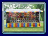 Trailer Mounted Water Balloon Burst - One of the most popular carnival games. Take aim and fire your water gun and who can burst their water balloon first is the winner.
