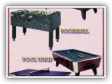 Arcade & Table Games - A full size Pool Table, Chex Hockey, Air Hockey and Foose Ball.