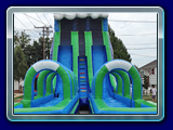 Steep Slip n Slide - Our Largest Water Slide 50 feet long!